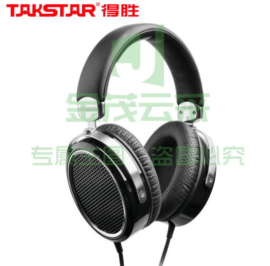 得胜(TAKSTAR)HF 580 平板振膜发烧 HiFi 高保真音质 K歌录音头戴式耳机