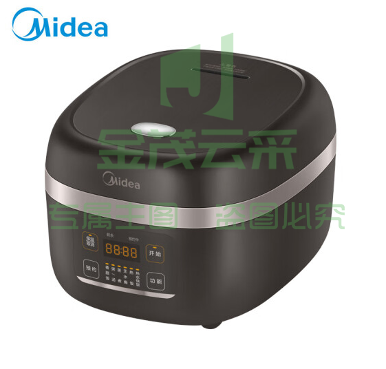 美的(Midea)电饭煲 4L智能家用IH加热多功能 精铁釜胆电饭锅HF40C9-FS【线下同款】