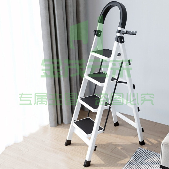 梯子 人字梯加厚加粗铁梯折叠梯子