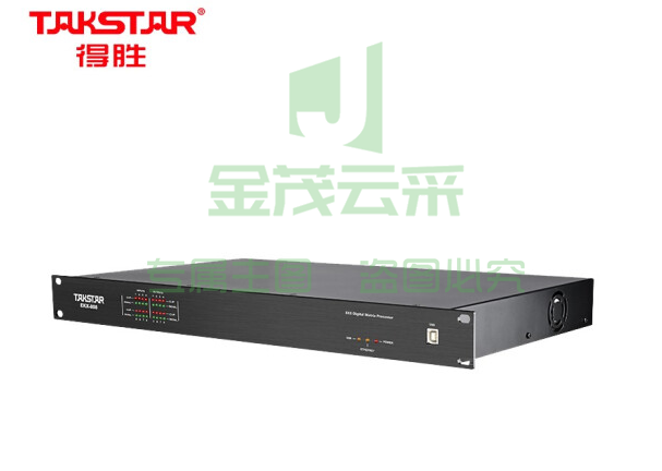得胜(TAKSTAR)EKX-808 专业视频会议数字矩阵处理器 音频分配器回声消除反馈抑制 8进8出数字音频处理器