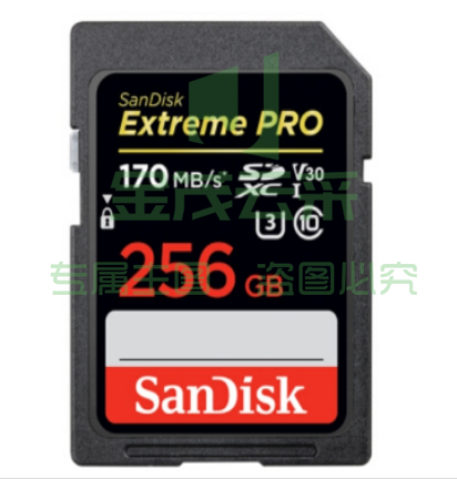 闪迪(SanDisk)256GB  170M/s V30 4K  SD存储卡