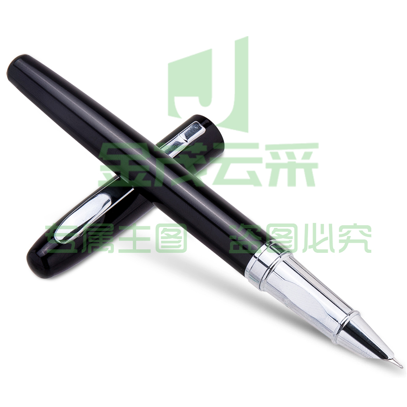 得力S272金属钢笔(黑)(1支/盒)