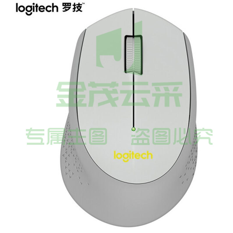 罗技(Logitech) M280无线鼠标光电笔记本电脑商务办公家用鼠标 M280灰色