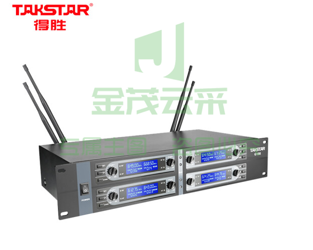 得胜(TAKSTAR)G108 无线一拖八会议麦克风系统主机 视频会议无线话筒主机