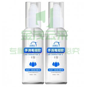 洗得宝 二型免洗手消毒液洗手液 76ml*2 家用便携随身装