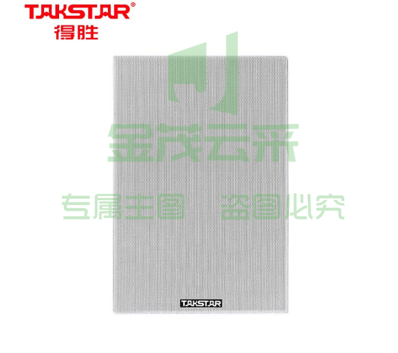 得胜(TAKSTAR)EBS-6T 定阻嵌入式音箱 墙壁音响校园公共广播会议室商场咖啡厅客厅背景音乐音箱