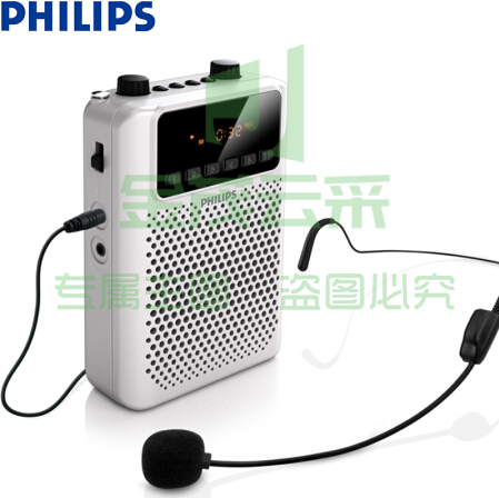 飞利浦(PHILIPS)SBM150白 广场级扩音器 大功率 便携音响