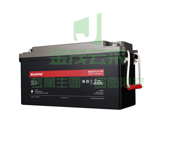 山特（SANTAK）UPS不间断电源城堡铅酸蓄电池C12-150AH 12V150AH阀控密封免维护