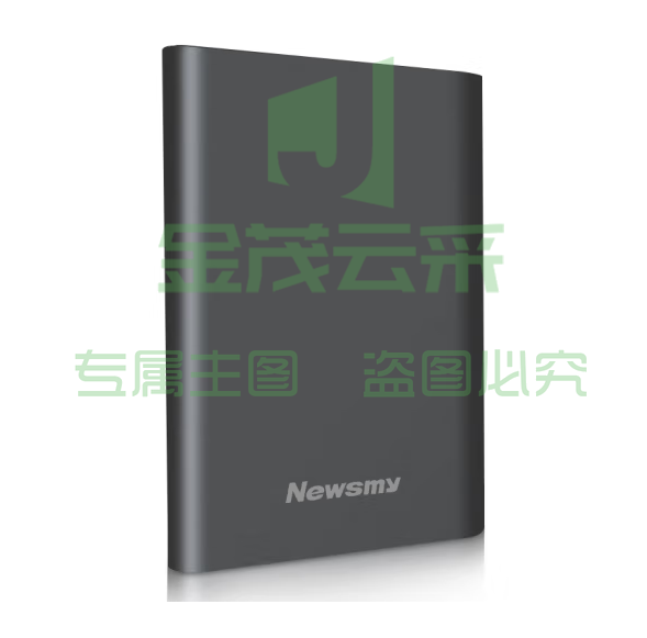 纽曼（Newsmy）1TB 移动硬盘 金属明月系列 USB3.0 2.5英寸 深沉灰
