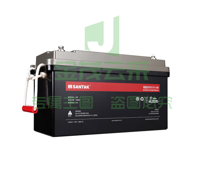 山特（SANTAK）UPS不间断电源城堡铅酸蓄电池C12-120AH 12V120AH阀控密封免维护