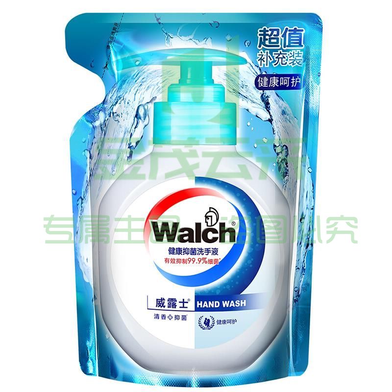 威露士（Walch）洗手液补充装525ML袋装自然清新 1袋