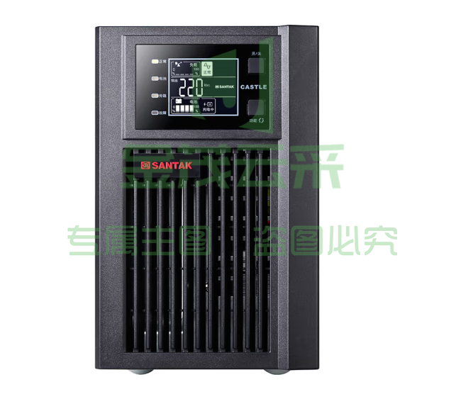 山特（SANTAK）C1KS 在线式外接电池长效机1KVA/800W单主机 （不含电池）