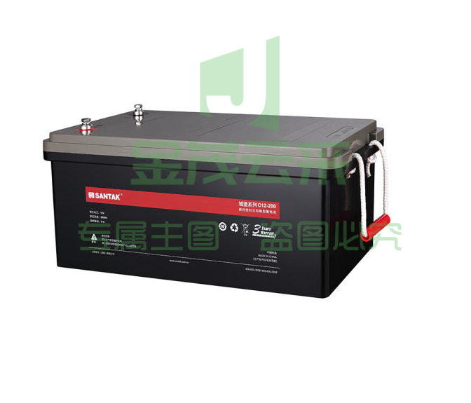 山特（SANTAK）UPS不间断电源城堡铅酸蓄电池C12-200AH 12V200AH阀控密封免维护