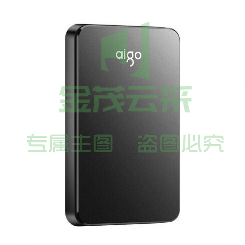 爱国者 (aigo) 1TB USB3.0 移动硬盘 HD809 黑色 稳定高速传输 简约设计 睿智之美 商务便携