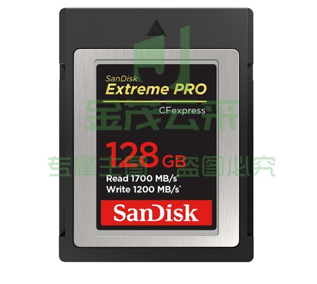闪迪（SanDisk）128GB CF存储卡 4K 至尊超极速版内存卡