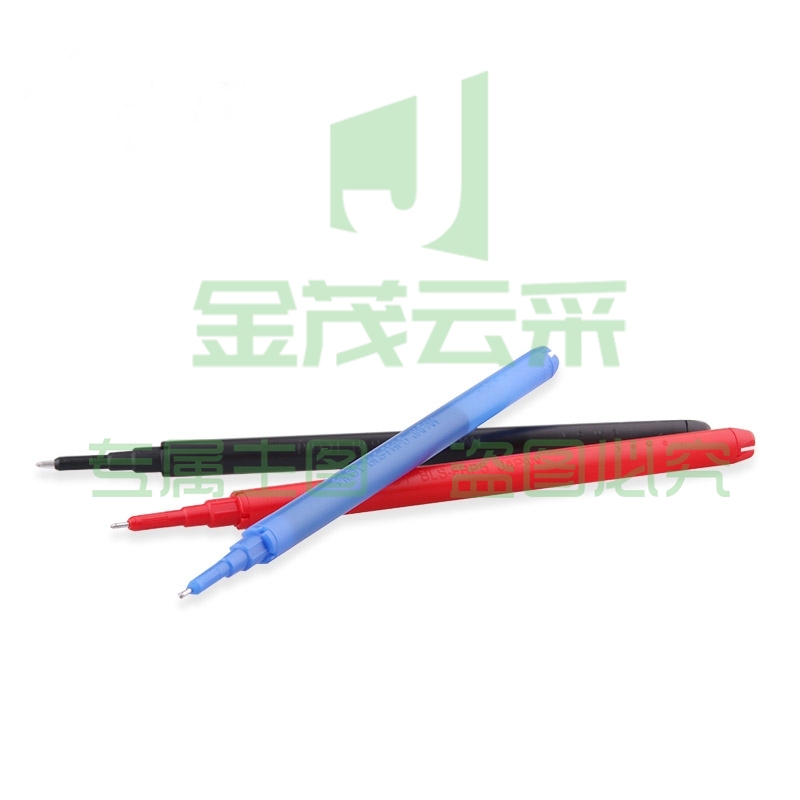 百乐（PILOT）可擦中性笔替芯热可擦针管水笔芯 蓝色 0.5mm 12支装 BLS-FRP5-L