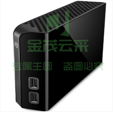 希捷 14TB 桌面移动硬盘 大容量存储 USB Hub扩展坞 3.5英寸 STEL14000400