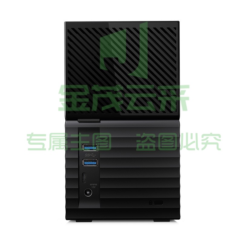 西部数据（WD）My Book3.5寸 移动硬盘 加密硬盘 BOOK Duo 16TB