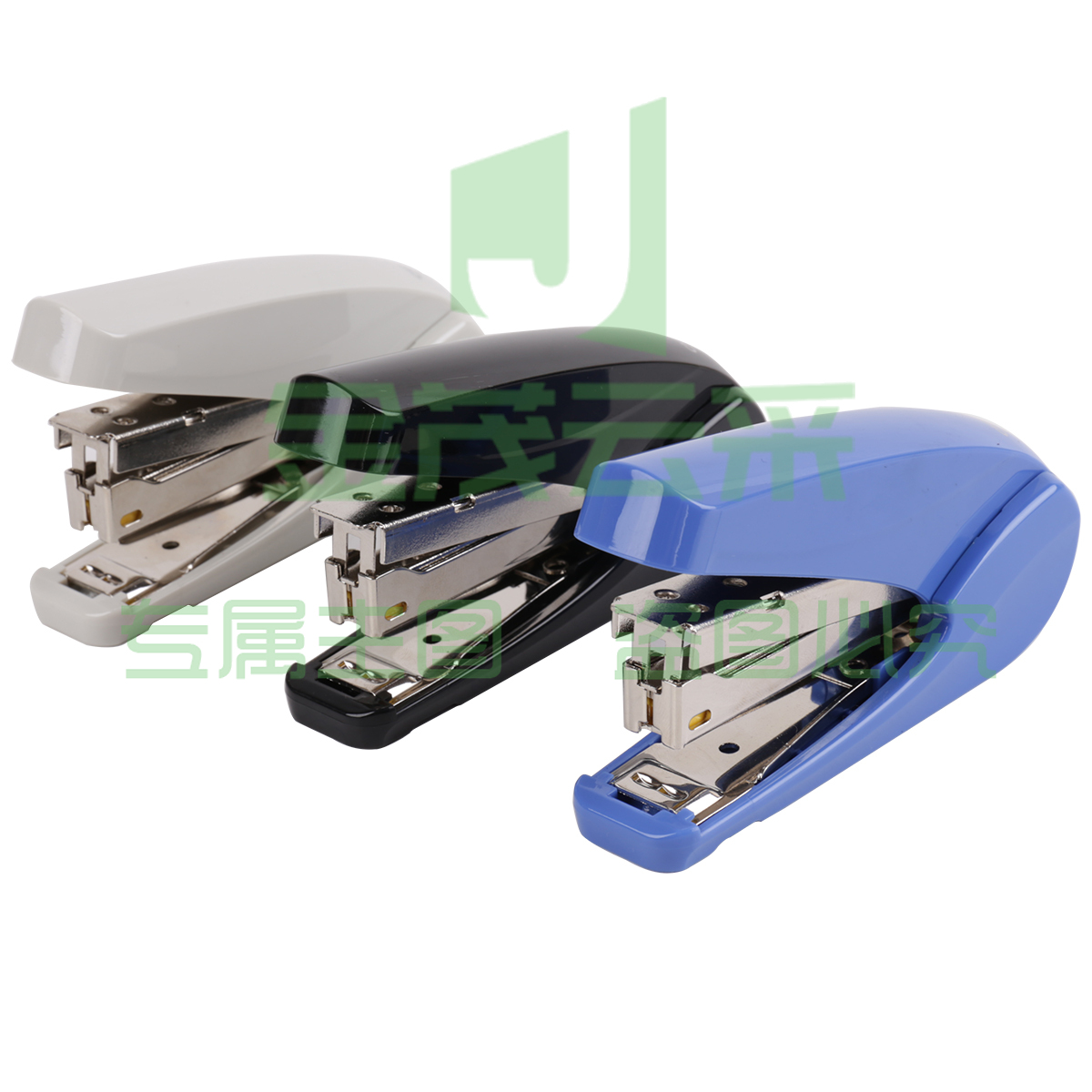 得力(deli) 0230 订书机小型号省力便携办公装订用品 颜色随机