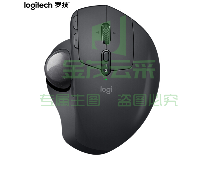 罗技（Logitech）MX ERGO 鼠标 无线蓝牙鼠标 办公鼠标