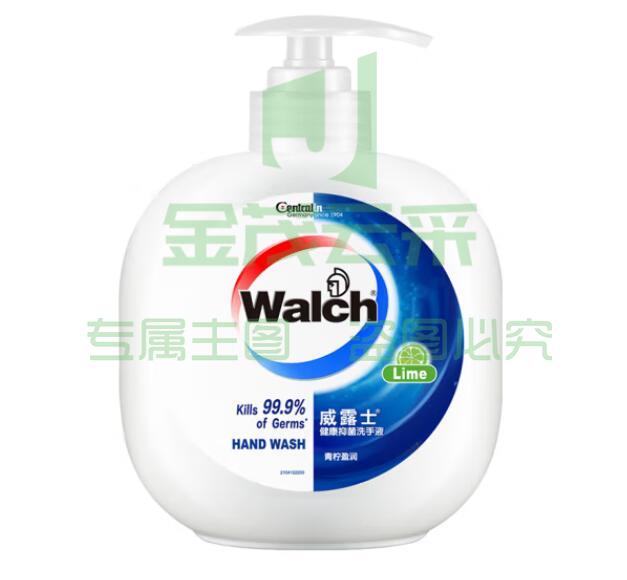 威露士（Walch）健康抑菌洗手液青柠盈润480ml 抑菌99.9% 泡沫细腻易冲洗