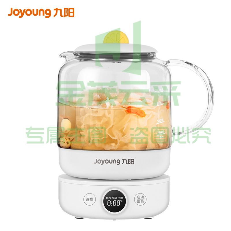 九阳（Joyoung）K10-D605 养生壶煮茶器煮茶壶电水壶热水壶烧水壶电热水壶迷你玻璃花茶壶