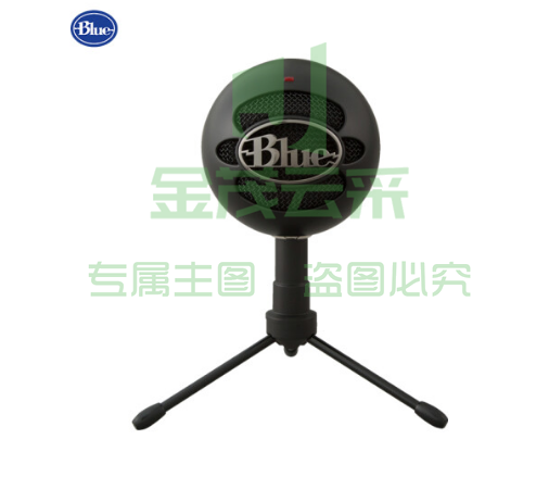 罗技（logitech） Blue Snowball-iCE雪球 电脑游戏麦克风电竞麦克风电容麦 黑色