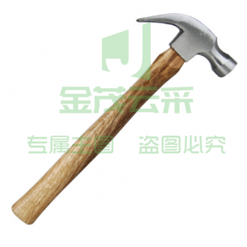 赫力斯HELISI羊角锤铁锤子青冈木柄木工钉锤铁榔头起钉拨钉  8 OZ