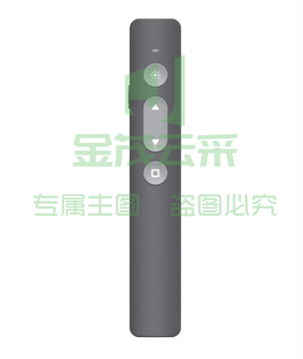 毕亚兹 充电款PPT激光翻页笔360度控制教师专用投影会议演讲笔 红光bi5