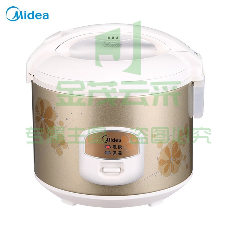 美的（Midea）电饭煲 精铸发热盘 简单易控 黑晶内胆家用小电饭锅 3升黑晶内胆MB-WYJ301