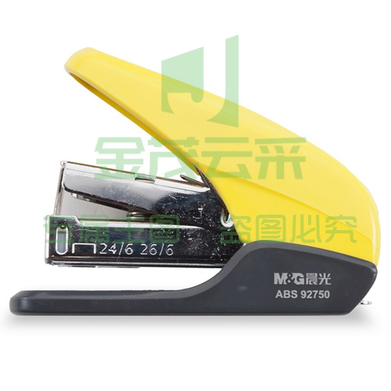 晨光(M&G)12号订书机省力订书器金属拉杆统一型办公用品 颜色随机 省力型订书机ABS92750 2个装 颜色随机