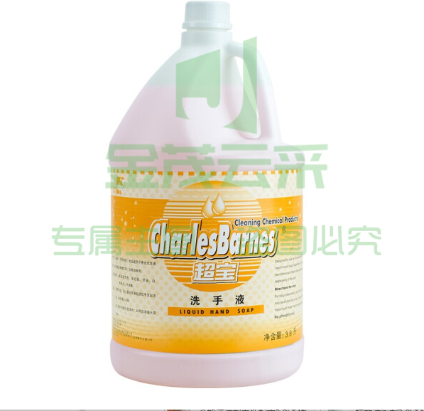 超宝(CHAOBAO)DFF010洗手液大容量清爽滋润清香型补充装企业采购洗手液商用宾馆餐厅车站洗手液大桶3.8L每瓶