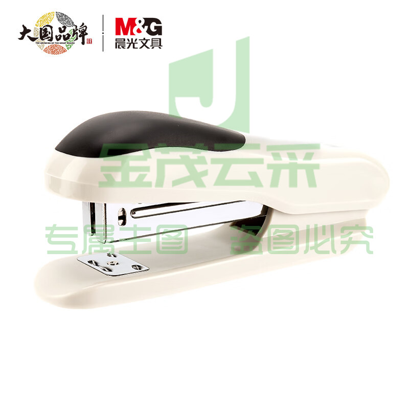 晨光(M&G)文具12#订书机 耐用便携订书器 办公用品 灰色单个装ABS92722