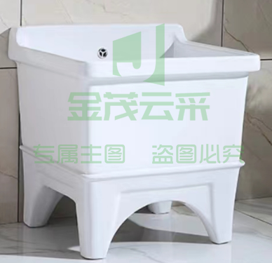 洗拖布池台控墩布池 手动瓷 50cm*39cm*39cm