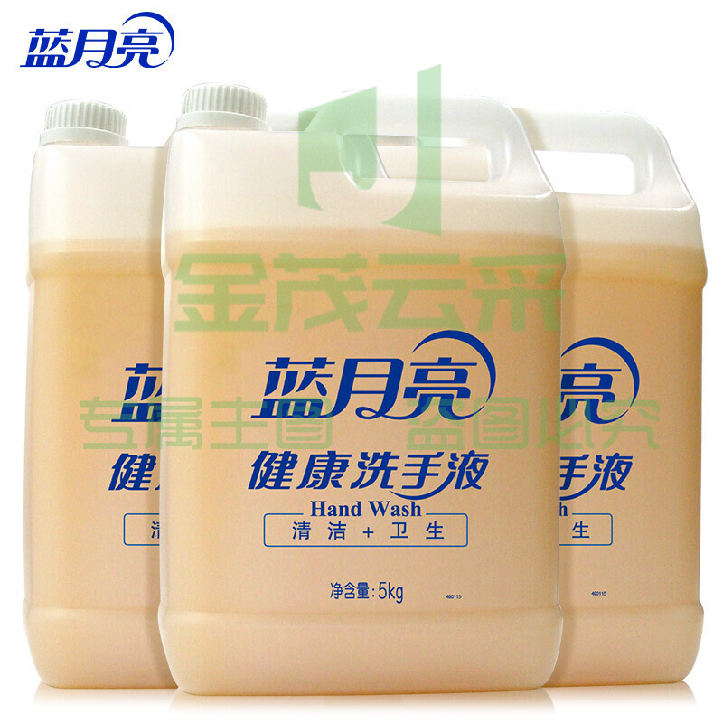蓝月亮/Bluemoon健康洗手液 蓝月亮5Kg洗手液 5kg*3桶