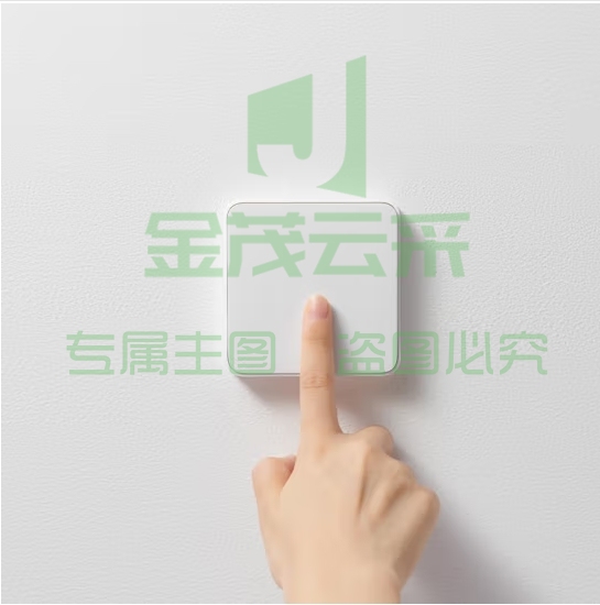 开关插座面板 开关强电大面板 致典系列雅白色 一开单控