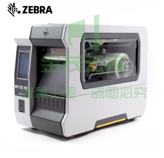 斑马（ZEBRA）ZT610 300DPI 工业型 条码机 二维码不干胶 电子元器件标签打印机带网口 标配