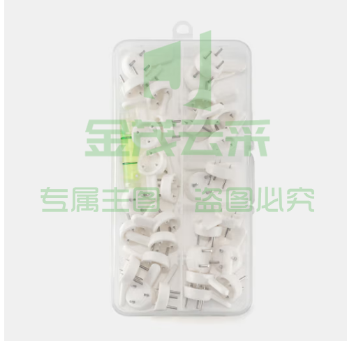 foojo无痕钉 【30只装/含水平仪】装饰画照片墙挂钩 相框画框隐形钉