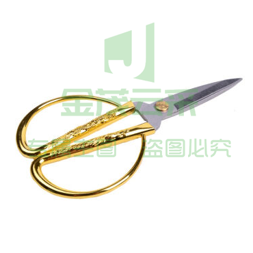 晨光 (M&amp;G) ASS91389 龙凤呈祥金剪刀 190mm/金色 1把装
