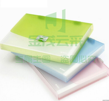 晨光 文具风琴包 凤琴夹 颜色随机 单个装商务办公   盘扣式 文件包资料袋 银锐AWT90961