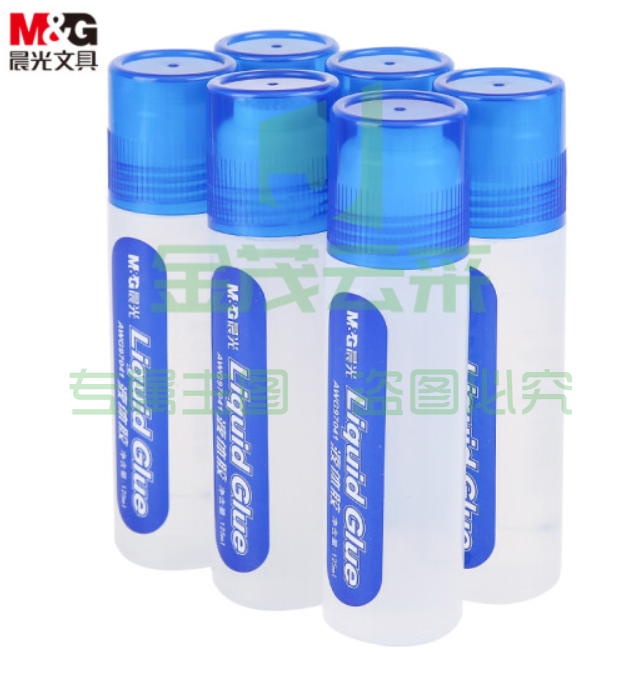 晨光(M&G)文具125ml高粘度液体胶 学习办公通用胶水 学生手工黏胶 办公用品 6支/盒AWG97060