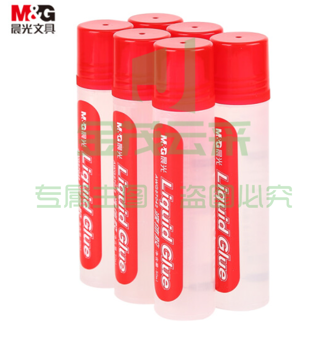 晨光(M&G)文具50ml高粘度液体胶 学习办公通用胶水 学生手工黏胶 办公用品 6支/盒AWG97042