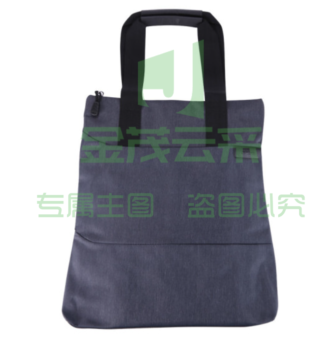 晨光 (M&amp;amp;G) 文具灰色双层竖式拉链手提包 文件收纳事务包 商务公文拉链袋 单只装ABB93183