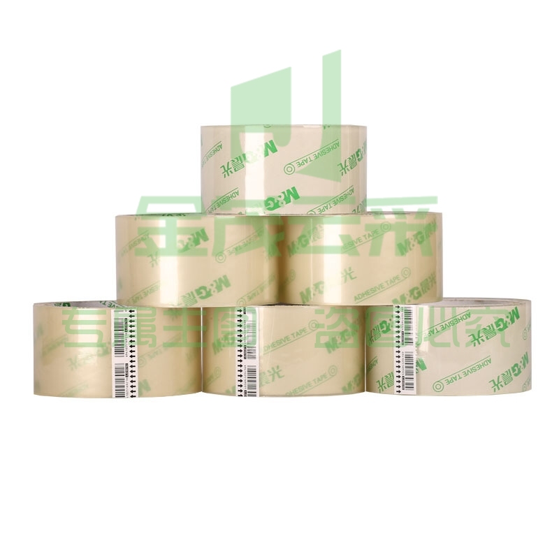 晨光M&G AJDN7502 普惠高透封箱胶带 60mm*60y 5卷装 5卷/筒
