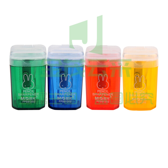 晨光 米菲卷笔刀 铅笔刀FPS91202 (蓝色、红色、黄色、绿色 ) 48个/盒 (颜色随机)