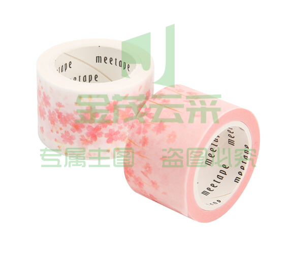 晨光/M&G AJDN7542 meetape樱吹雪系列和纸胶带 30mm*10m 1卷装 颜色随机 p