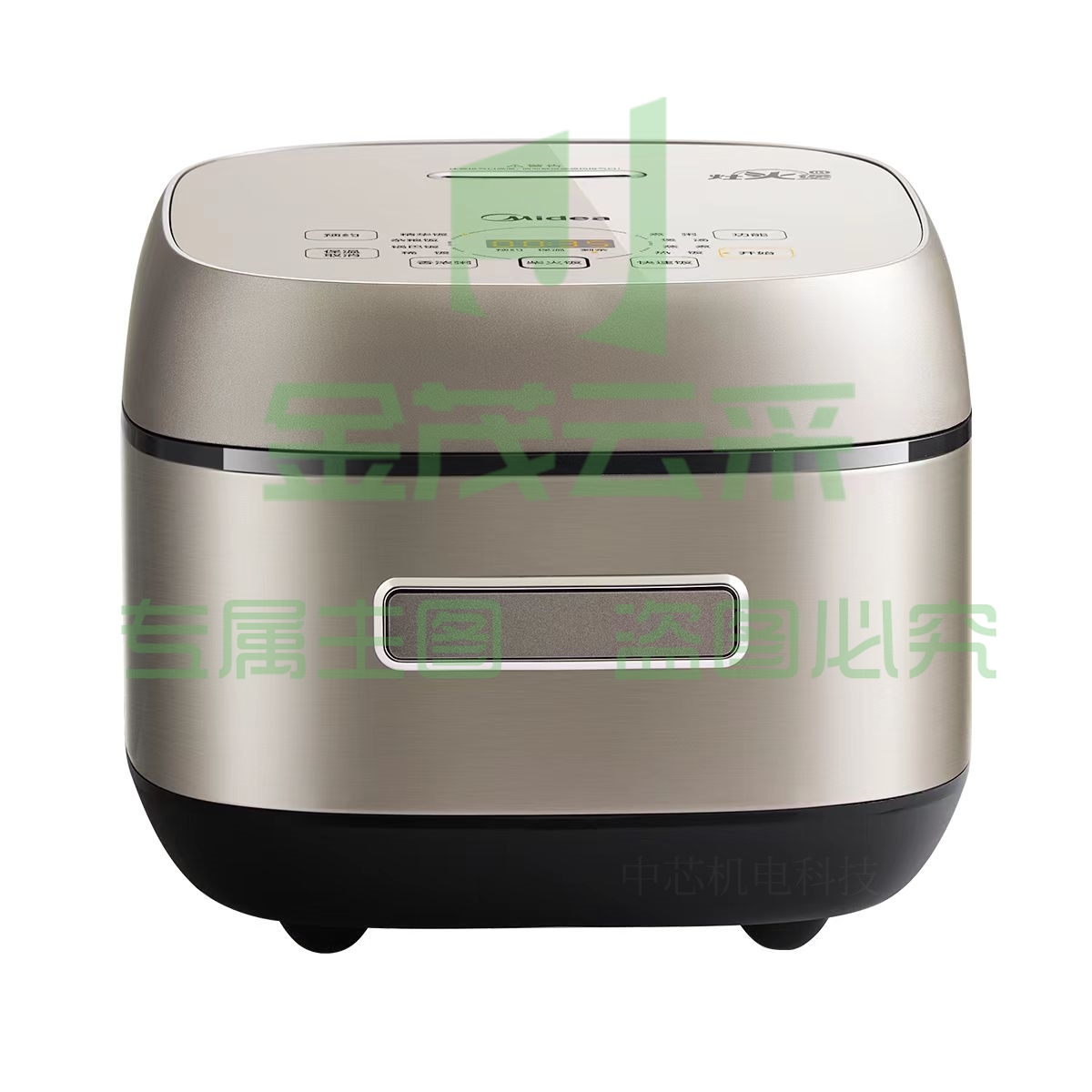 美的(Midea)电饭煲电饭锅家用智能预约IH立体加热多功能精钢鼎釜不粘内胆防溢蒸煮米饭锅一级能效古法灶火饭煲 CFB4092H(4L)