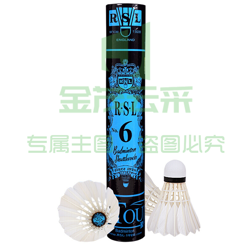 亚狮龙（RSL） RSL6号 羽毛球鸭毛球12只装