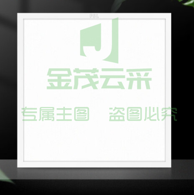 民尚 LED平板灯 300*300 24W 厨卫灯集成吊顶灯