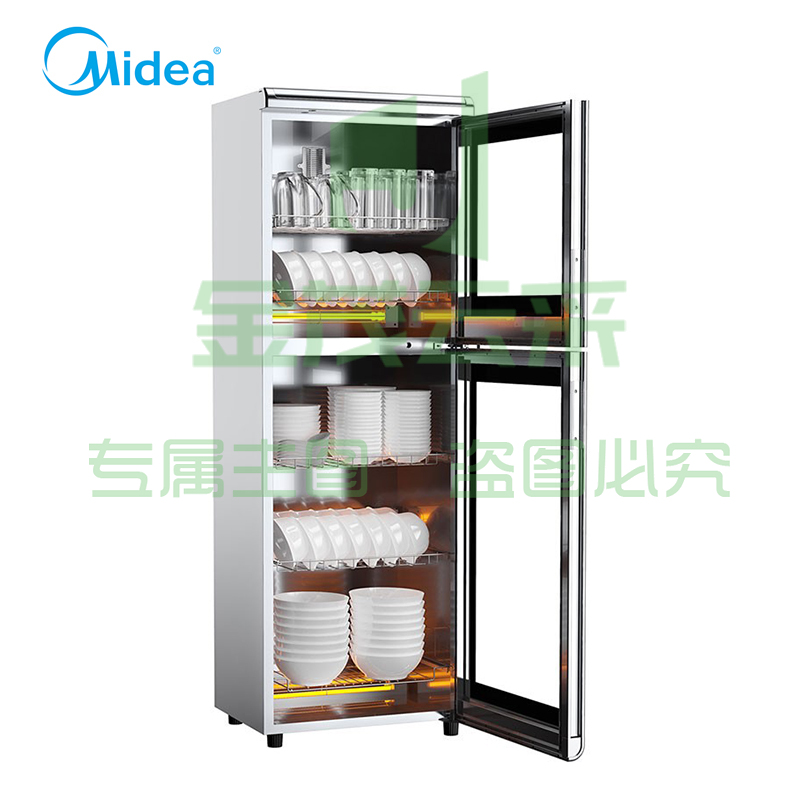 美的（Midea）智能杀菌消毒柜 147L大容量 家用商用公用 企业餐厅会议室办公室专用 ZTP-LG200 企业采购